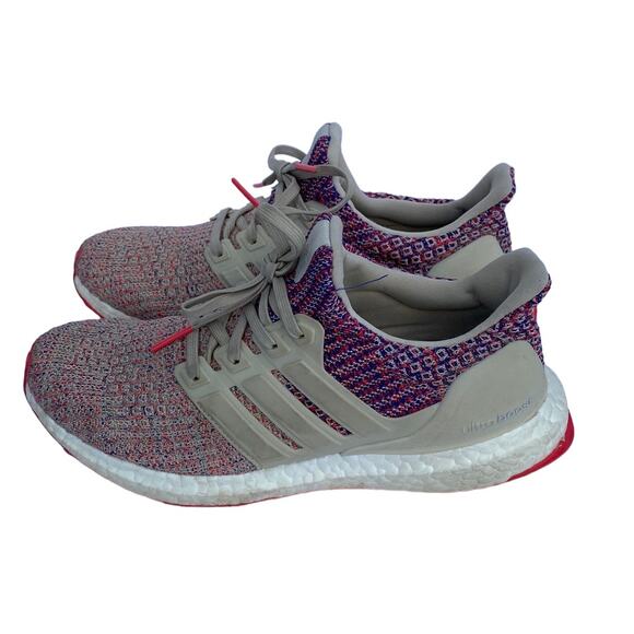 Adidas Ultra Boost Women Multicolor F36122 Continental Lace Up Running Sneaker 7 - Picture 4 of 8